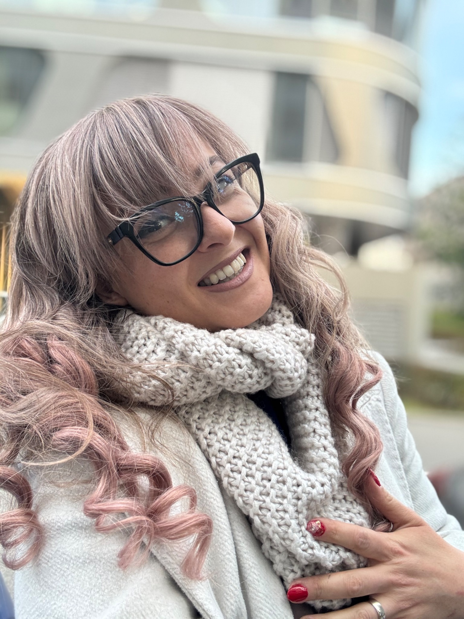 Cvetelina smiling